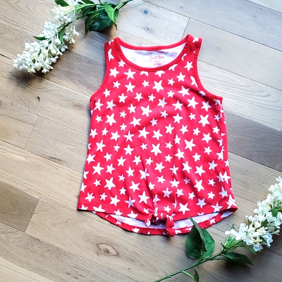 Girls star tank top